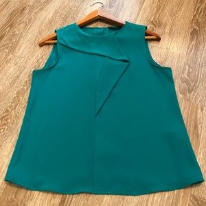 Zara Basic Ruffle Blouse Top